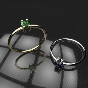 Anillo diamante Colección Minimal