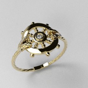 Anillo Timón Colección Minimal